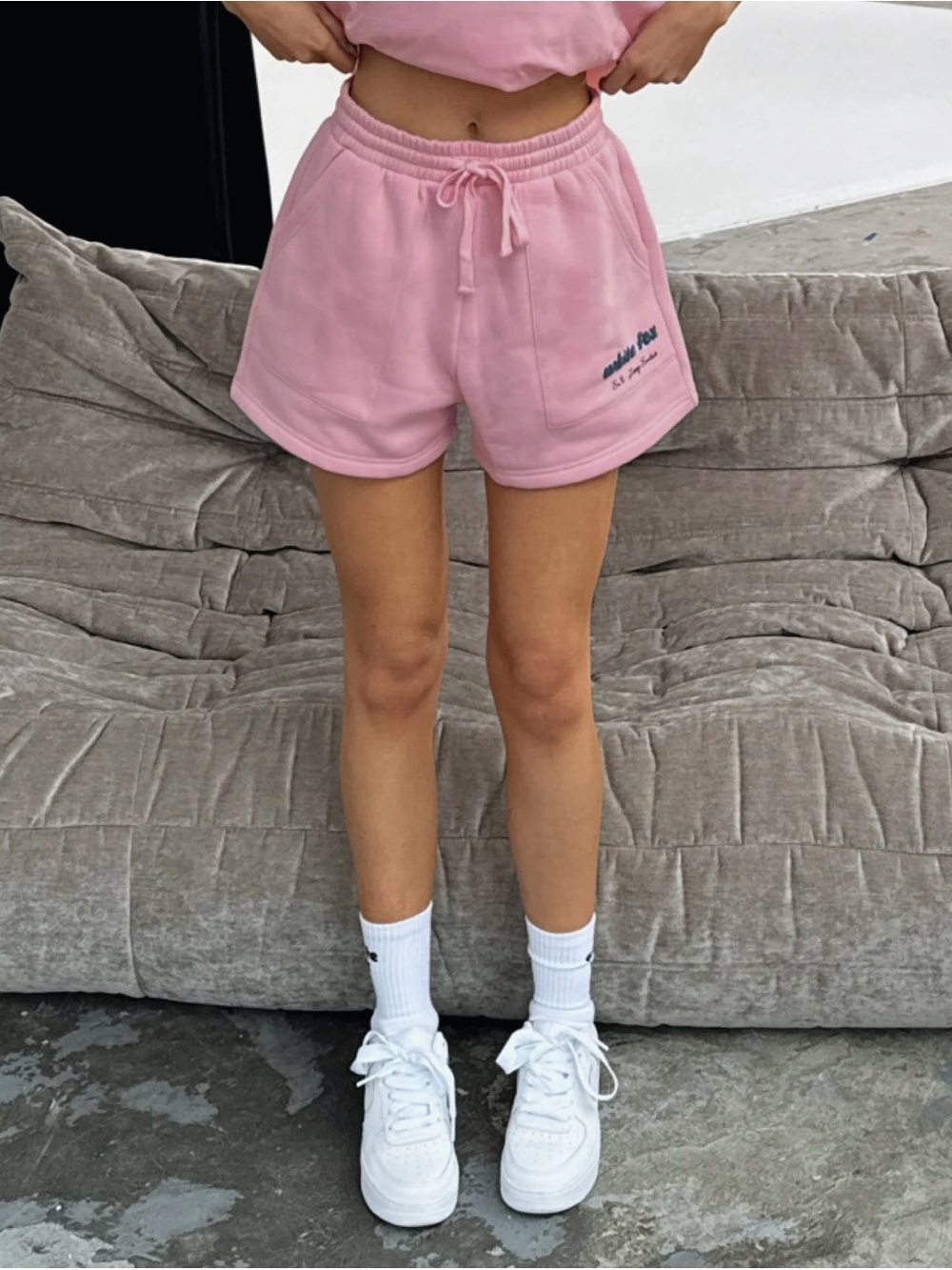white fox boutique shorts